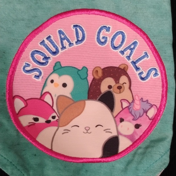 Squishmallows “Squad Goals” Dog Bandana  Cam Fifi Winston Lola Omar NWT - Picture 4 of 5